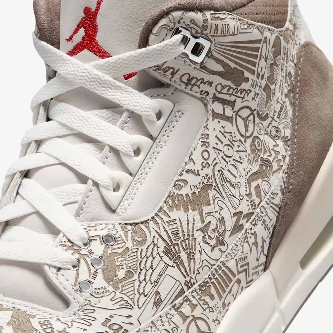 Nike Air Jordan 3 Retro 'Laser Palomino' — Çok Renkli · JA1369-001 (7/8)