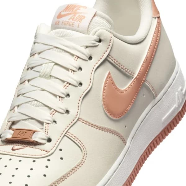 Nike Air Force 1 '07 "Rose Gold" Kadın Sneaker Ayakkabı — Çok Renkli · IQ9428-133 (9/10)