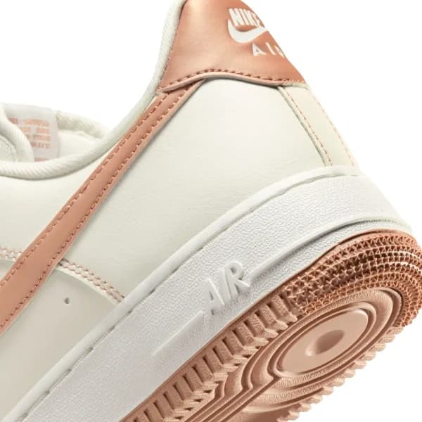 Nike Air Force 1 '07 "Rose Gold" Kadın Sneaker Ayakkabı — Çok Renkli · IQ9428-133 (10/10)