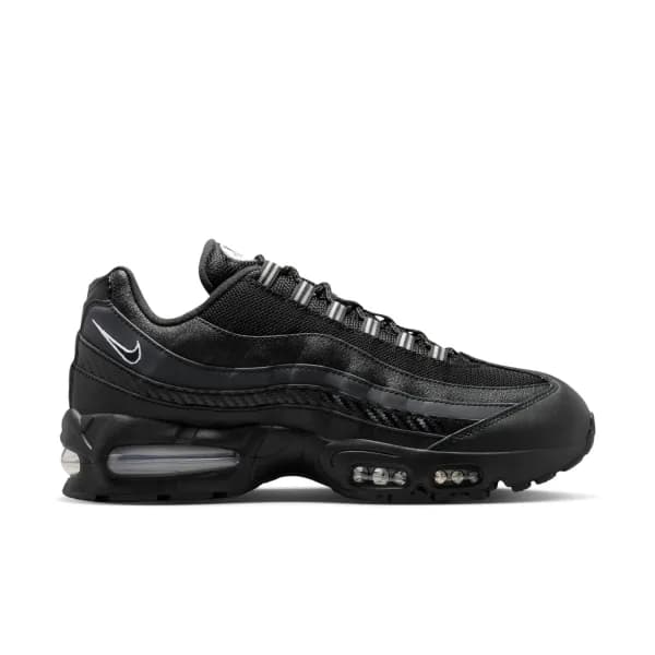 Air Max 95 Big Bubble Erkek Siyah Sneaker Ayakkabı görsel 1
