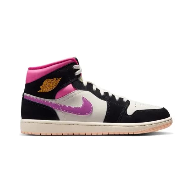 Nike Air Jordan 1 Mid SE 'World Tour' Erkek Basketbol Ayakkabısı — Çok Renkli