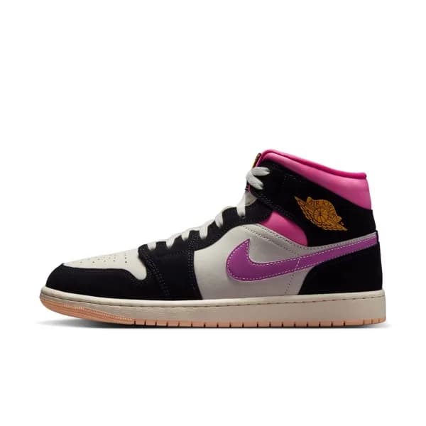 Nike Air Jordan 1 Mid SE 'World Tour' Erkek Basketbol Ayakkabısı — Çok Renkli · II3789-001 (2/11)