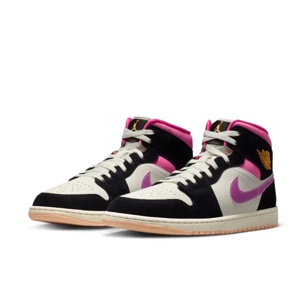 Nike Air Jordan 1 Mid SE 'World Tour' Erkek Basketbol Ayakkabısı — Çok Renkli · II3789-001 (4/11)