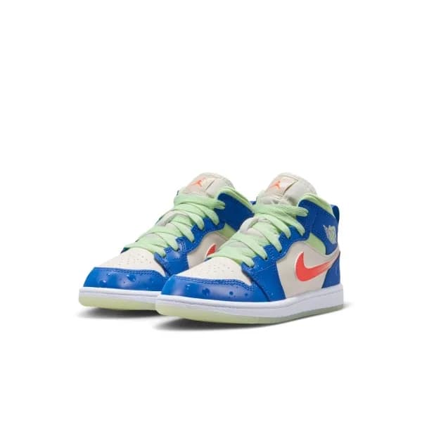 Nike Jordan 1 Mid Se Ps Çocuk Basketbol Ayakkabısı — Çok Renkli · II1256-400 (4/12)