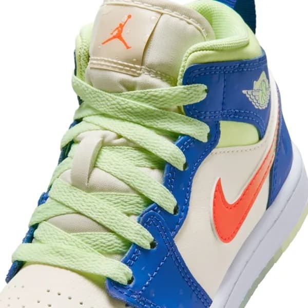 Nike Jordan 1 Mid Se Ps Çocuk Basketbol Ayakkabısı — Çok Renkli · II1256-400 (8/12)