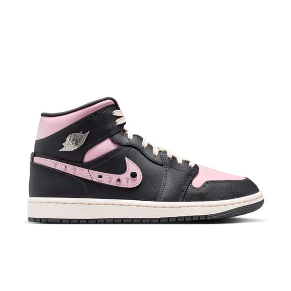 Air Jordan 1 Mid SE "Iced Carmine" Kadın Basketbol Ayakkabısı