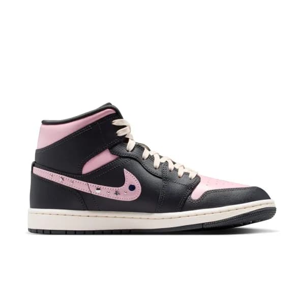 Nike Air Jordan 1 Mid SE "Iced Carmine" Kadın Basketbol Ayakkabısı — Çok Renkli · II0571-001 (6/10)