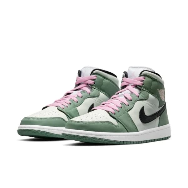 Nike Air Jordan 1 Mid SE 'Dutch Green' Kadın Basketbol Ayakkabısı — Yeşil · CZ0774-300 (4/10)