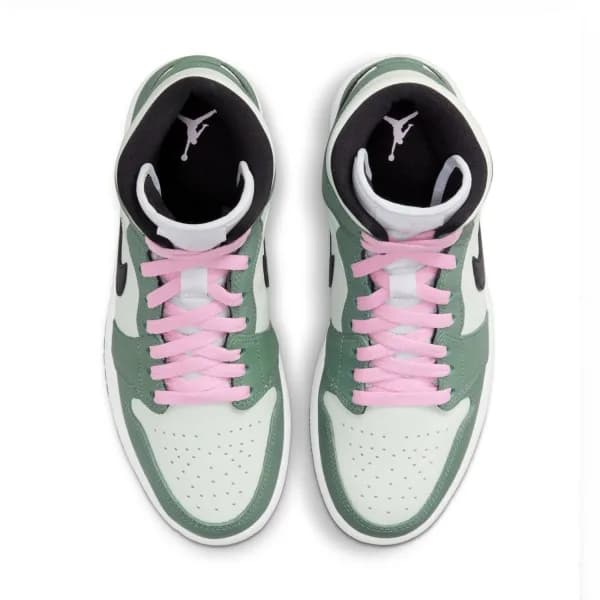 Nike Air Jordan 1 Mid SE 'Dutch Green' Kadın Basketbol Ayakkabısı — Yeşil · CZ0774-300 (8/10)