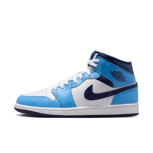 Nike Air Jordan 1 Mid Erkek Mavi Basketbol Ayakkabısı · DQ8426-405 (3/10)