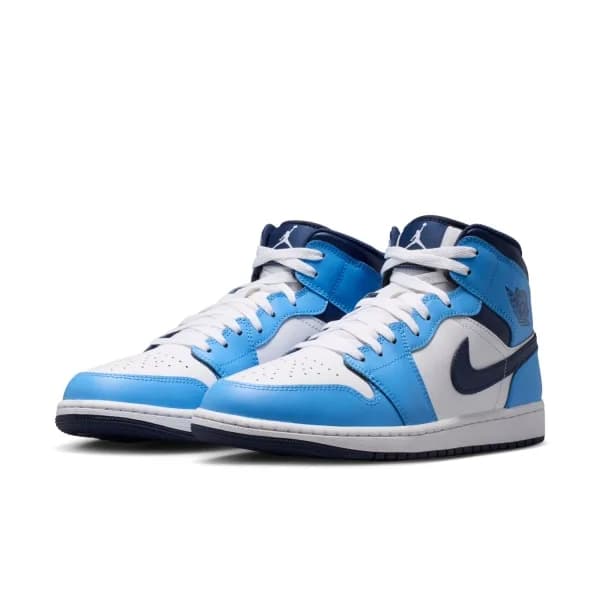 Nike Air Jordan 1 Mid Erkek Mavi Basketbol Ayakkabısı · DQ8426-405 (4/10)