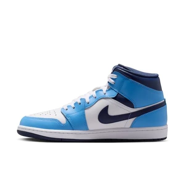 Nike Air Jordan 1 Mid Erkek Mavi Basketbol Ayakkabısı · DQ8426-405 (5/10)