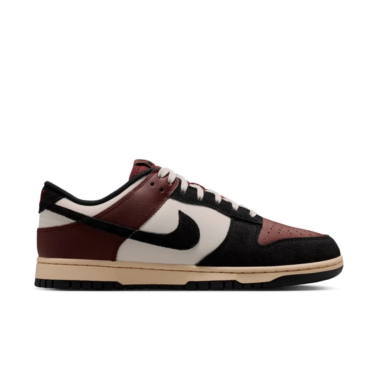 Dunk Low Retro Erkek Kahverengi Sneaker Ayakkabı görsel 1