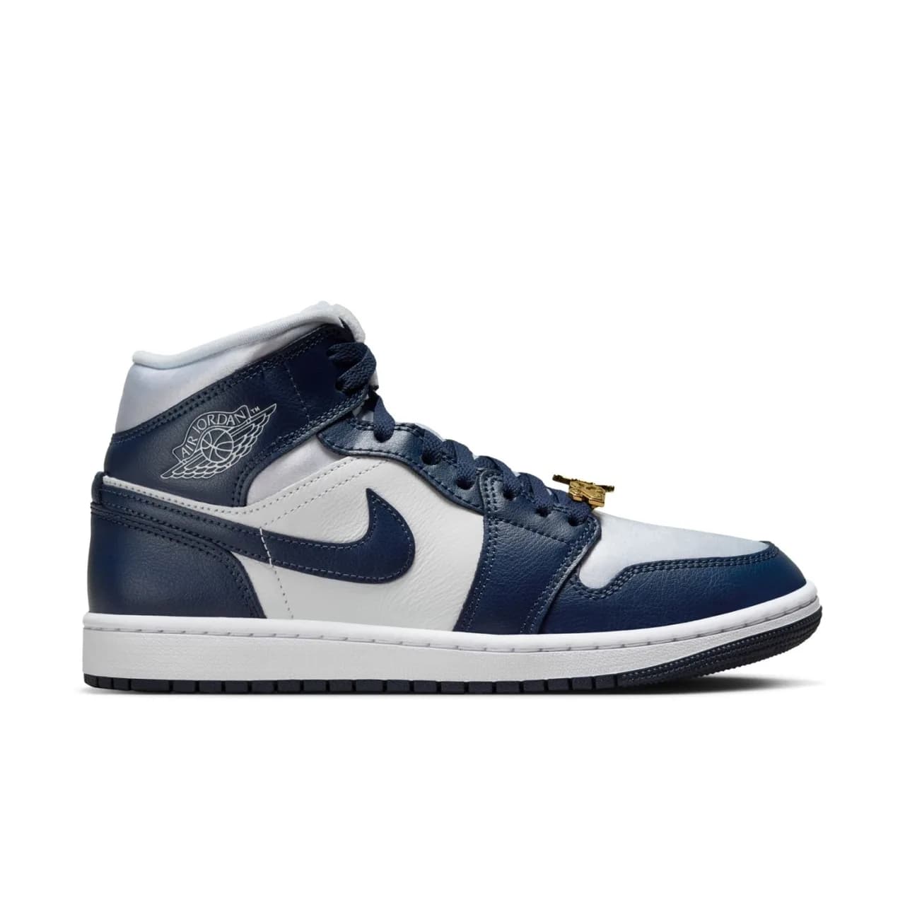 Air Jordan 1 Mid SE 'Football Grey' Kadın Basketbol Ayakkabısı