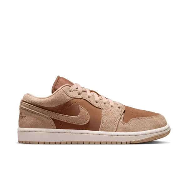 Air Jordan 1 Low Kadın Kahverengi Basketbol Ayakkabısı