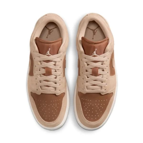 Nike Air Jordan 1 Low Kadın Kahverengi Basketbol Ayakkabısı · DC0774-205 (8/10)