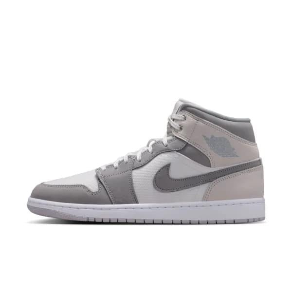 Nike Air Jordan 1 Mid Se Erkek Gri Basketbol Ayakkabısı · IO2050-100 (2/10)