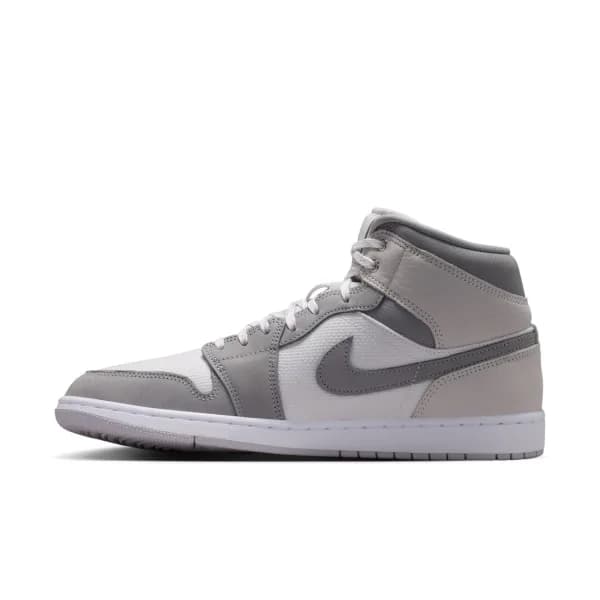 Nike Air Jordan 1 Mid Se Erkek Gri Basketbol Ayakkabısı · IO2050-100 (5/10)