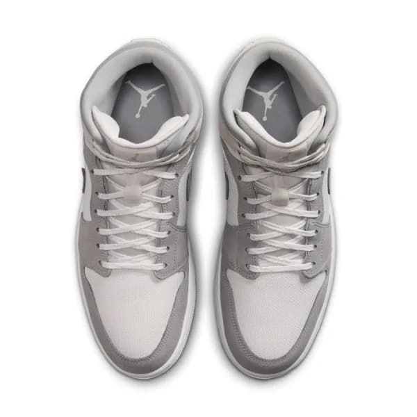 Nike Air Jordan 1 Mid Se Erkek Gri Basketbol Ayakkabısı · IO2050-100 (8/10)