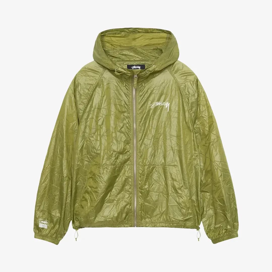 Beach Shell Wrinkled Nylon 'Lizard'