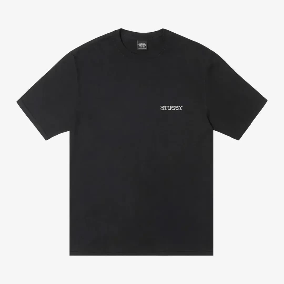 Jumbo Pig Dyed Tee 'Black'