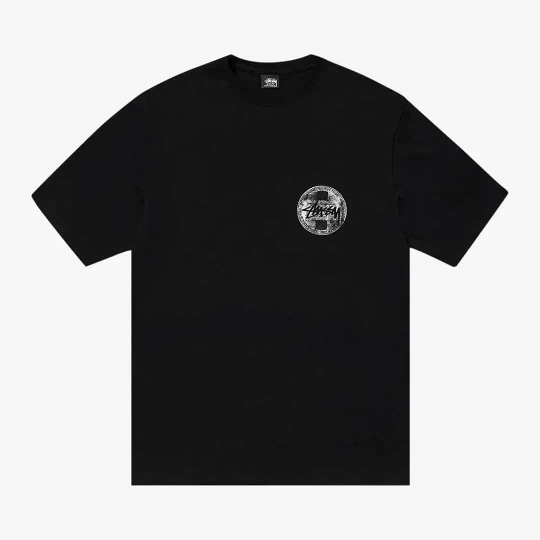 Dot Stamp Tee 'Black'