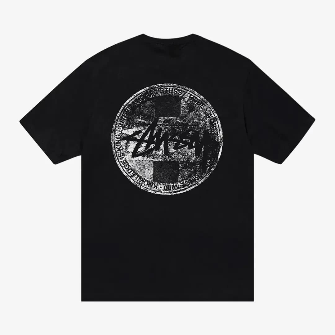 Stussy Dot Stamp Tee 'Black' — T-shirt & Sweatshirt, Siyah · 1905071-BLACK (2/2)