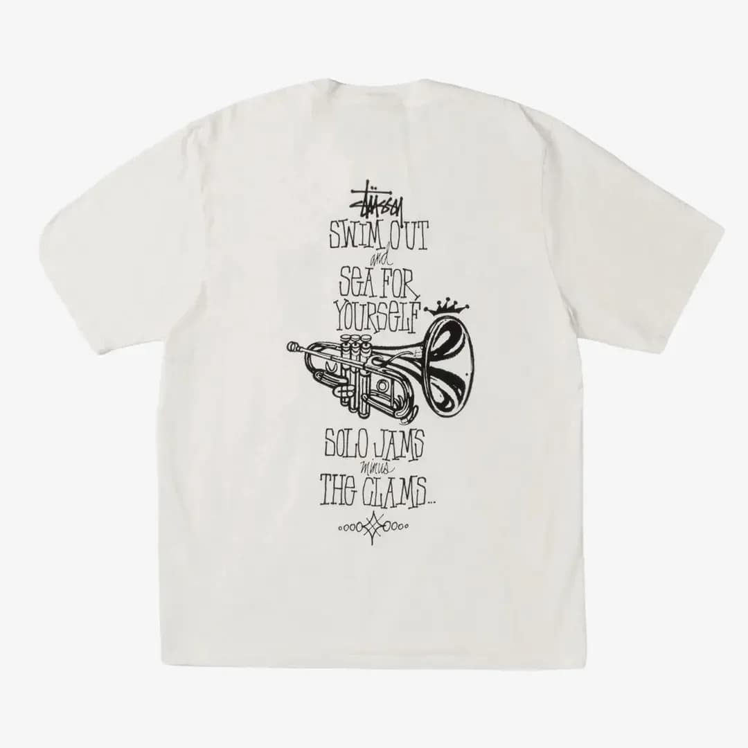 Swimout Pig Dyed Tee 'Natural'