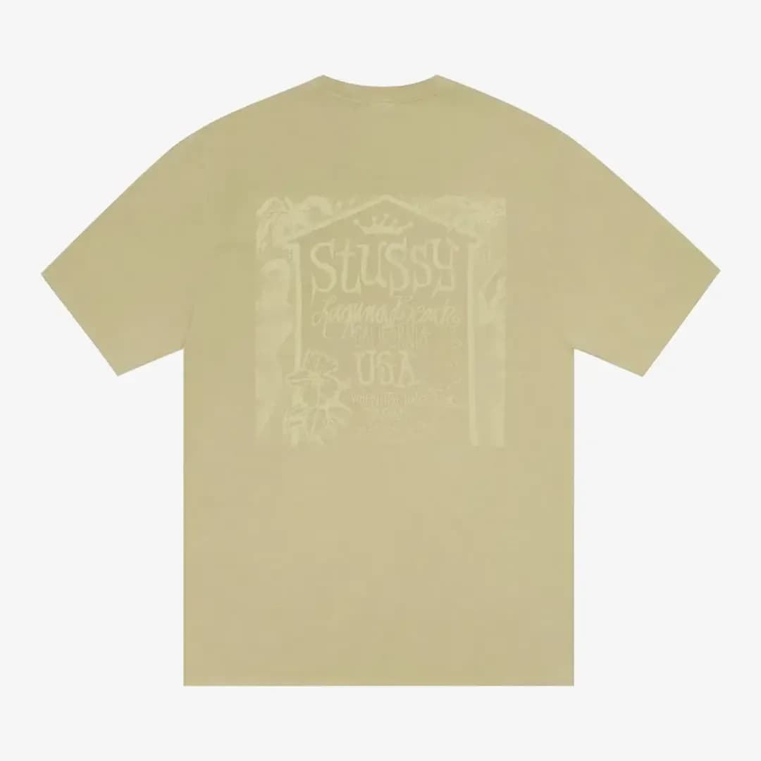 Stussy Beach House Pig Dyed Tee 'Elm' — T-shirt & Sweatshirt, Çok Renkli · 1905141-ELM (2/2)