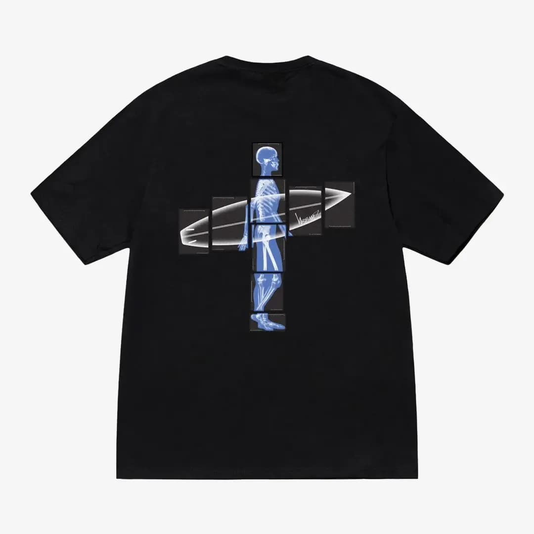 Stussy Body Scan Tee 'Black' — T-shirt & Sweatshirt, Siyah · 1905163-BLACK (2/2)