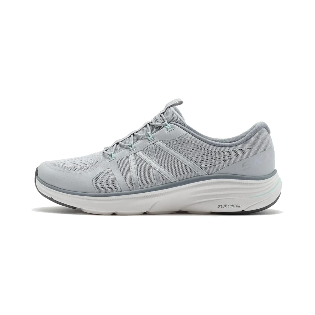 Skechers D'lux Comfort 2.0 - Victory Kadın Gri Günlük Ayakkabı · 104474-GRY (2/7)