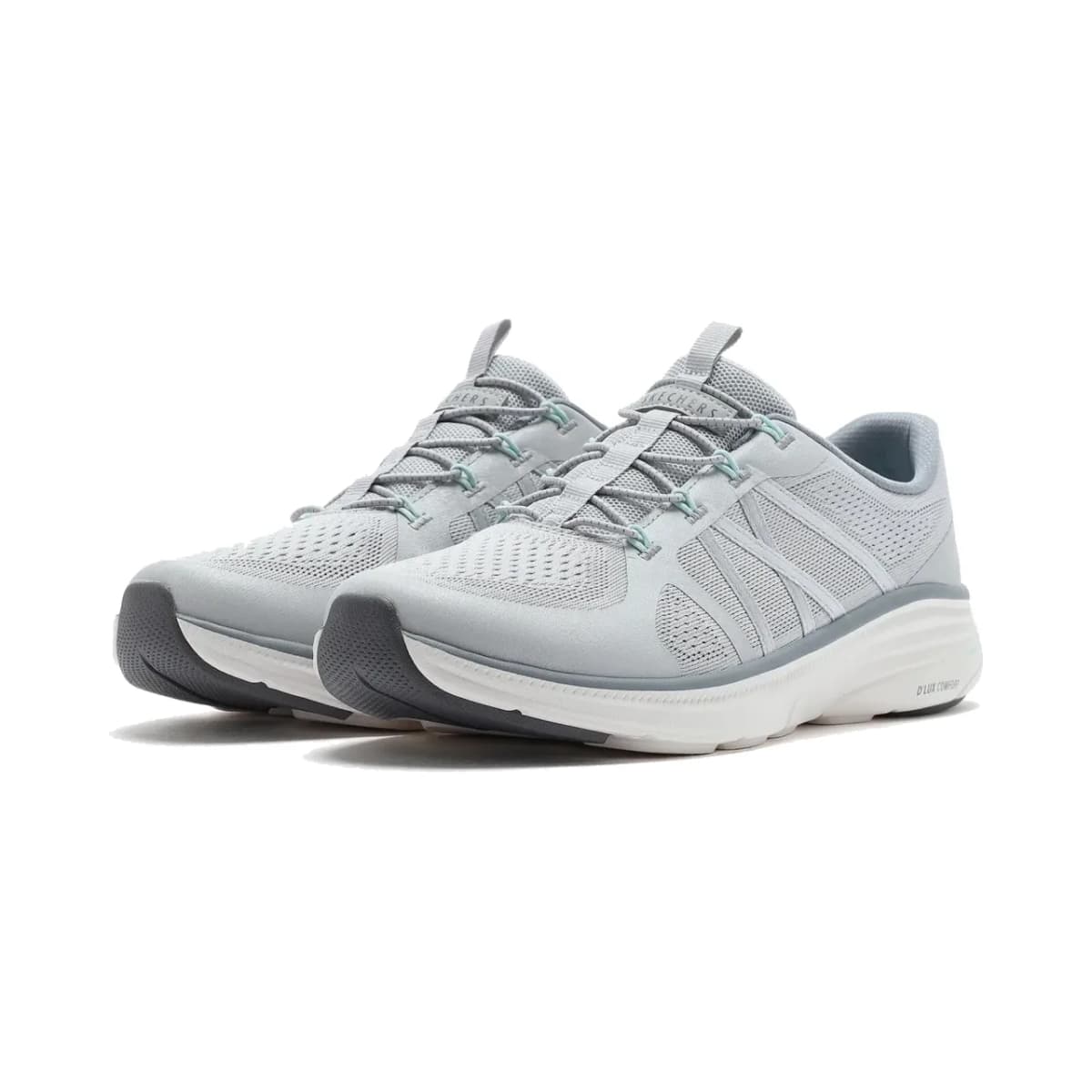 Skechers D'lux Comfort 2.0 - Victory Kadın Gri Günlük Ayakkabı · 104474-GRY (3/7)