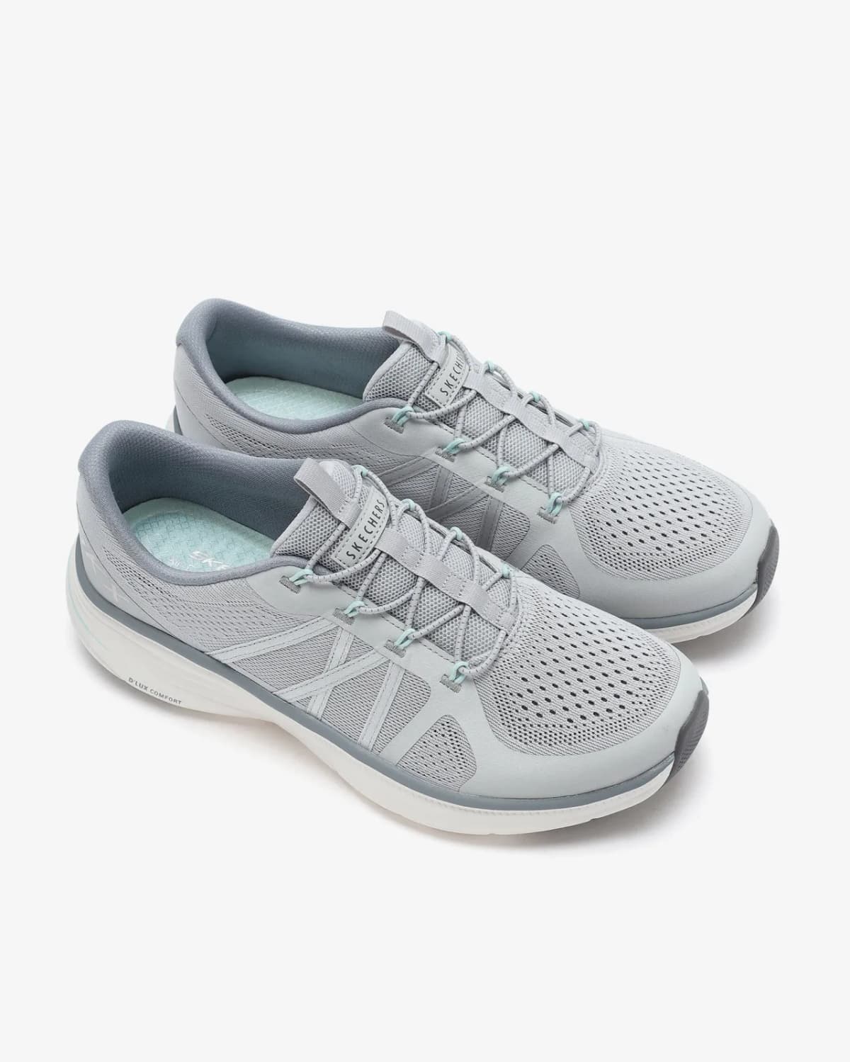 Skechers D'lux Comfort 2.0 - Victory Kadın Gri Günlük Ayakkabı · 104474-GRY (6/7)