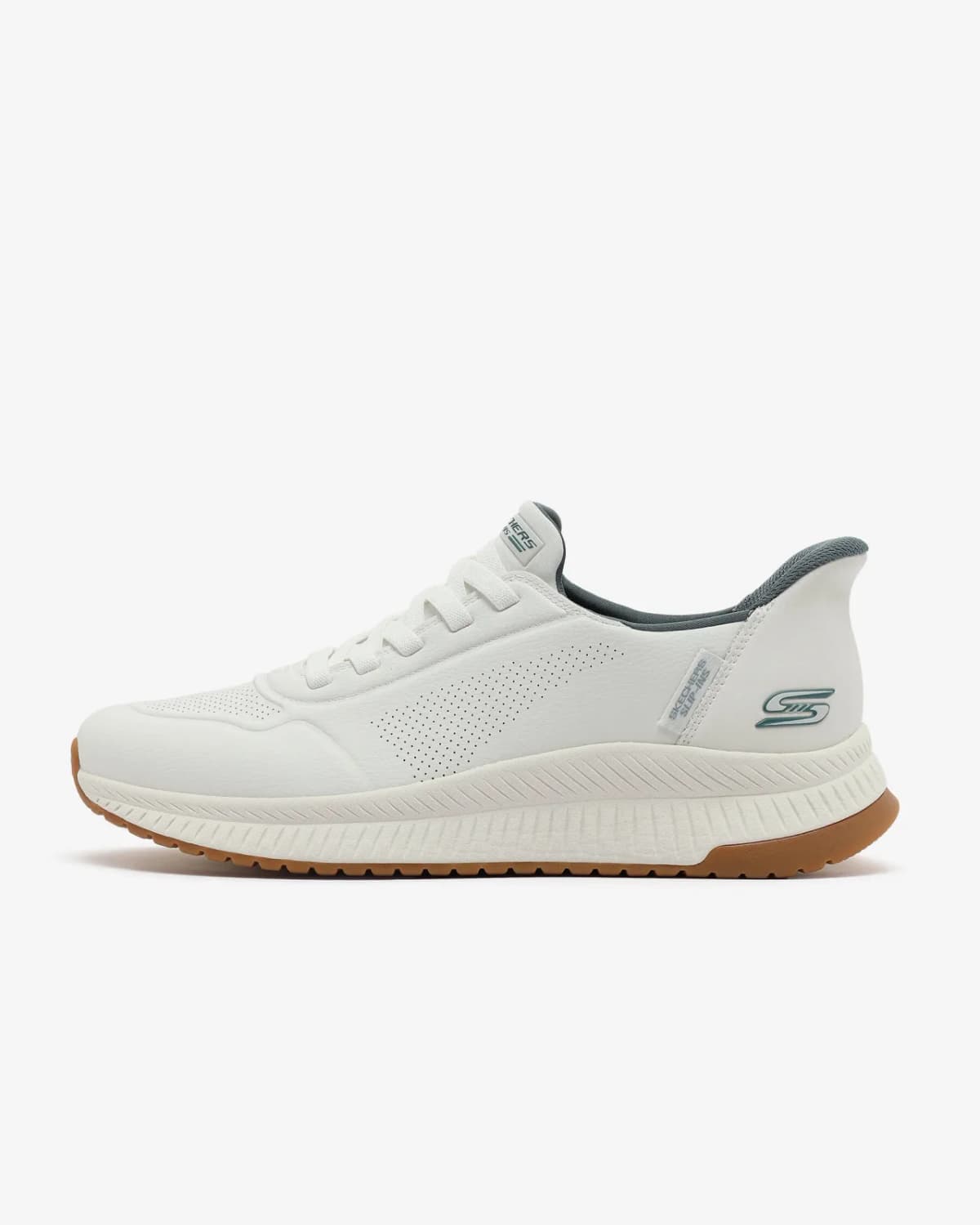 Skechers Bobs Squad 4 - Direct Step Erkek Beyaz Spor Ayakkabı