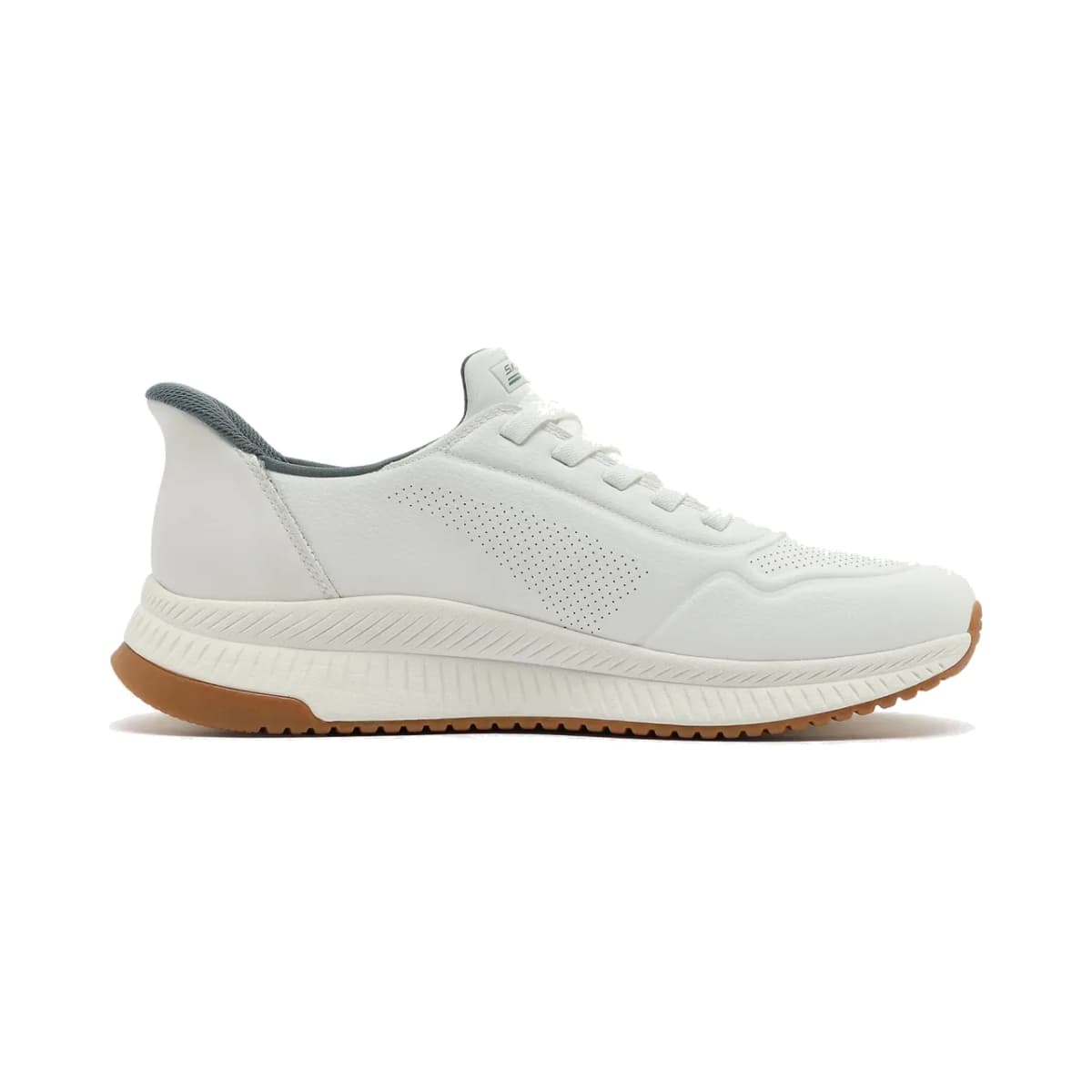 Skechers Bobs Squad 4 - Direct Step Erkek Beyaz Spor Ayakkabı · 118424-WHT