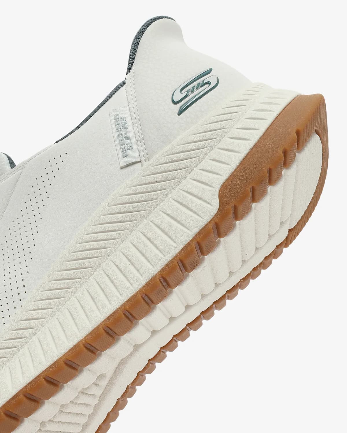 Skechers Bobs Squad 4 - Direct Step Erkek Beyaz Spor Ayakkabı · 118424-WHT (7/7)