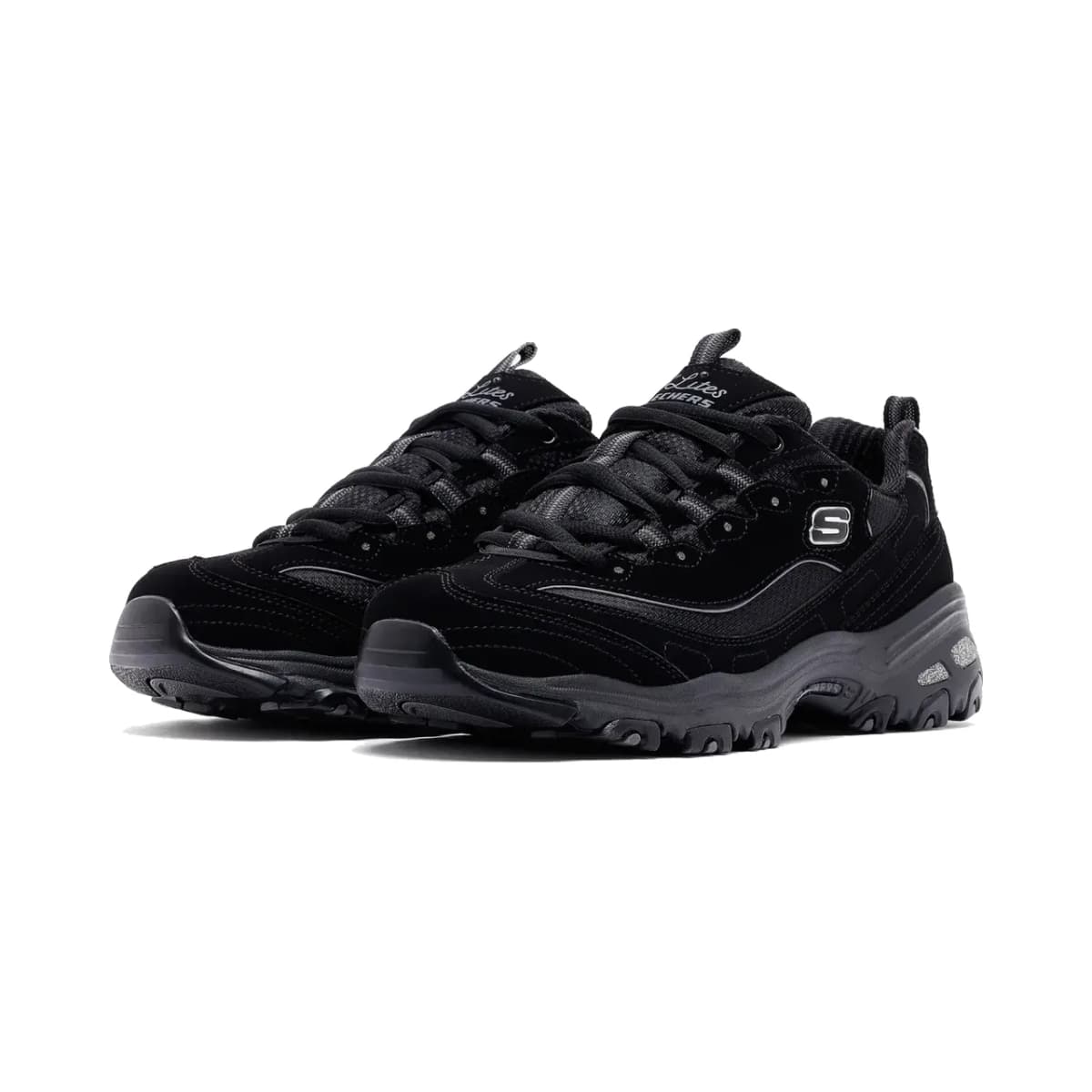 Skechers D'lites - Biggest Fan Kadın Siyah Sneakers · 11930-BBK (3/7)