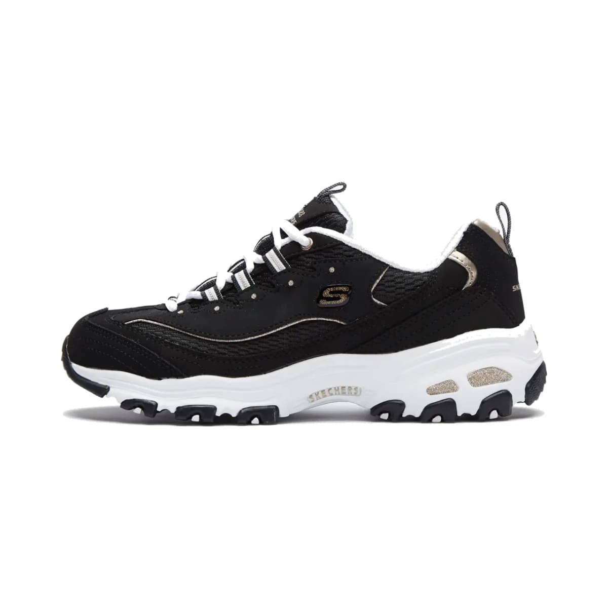 Skechers D'lites - Copper Divine Kadın Siyah Sneakers · 13145-BKRG (2/8)