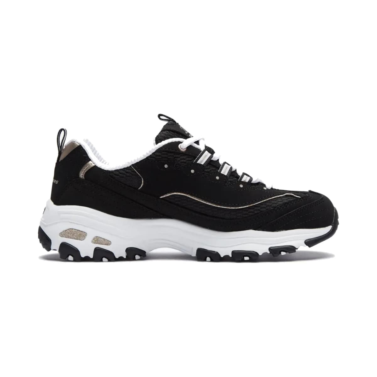 Skechers D'lites - Copper Divine Kadın Siyah Sneakers · 13145-BKRG