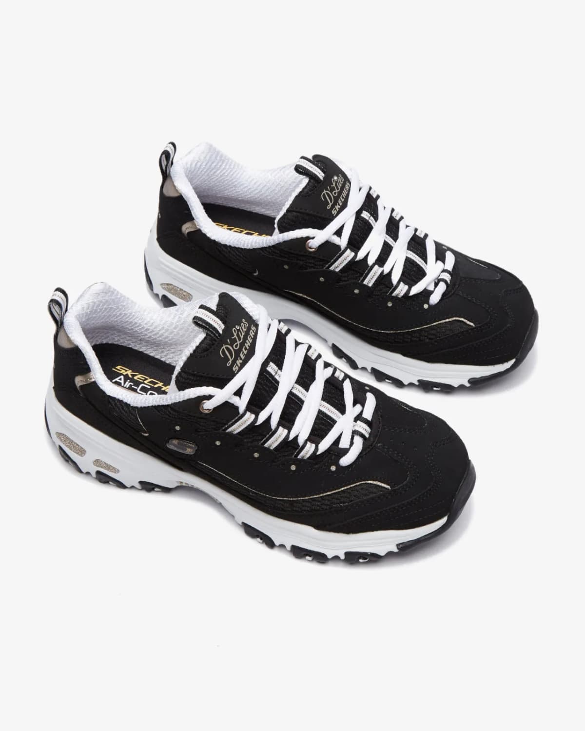 Skechers D'lites - Copper Divine Kadın Siyah Sneakers · 13145-BKRG (6/8)