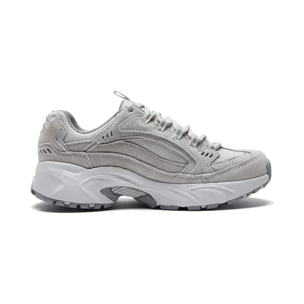 Skechers Stamina - Uplift Trail Kadın Gri Sneakers — Beyaz · 13451-GRY
