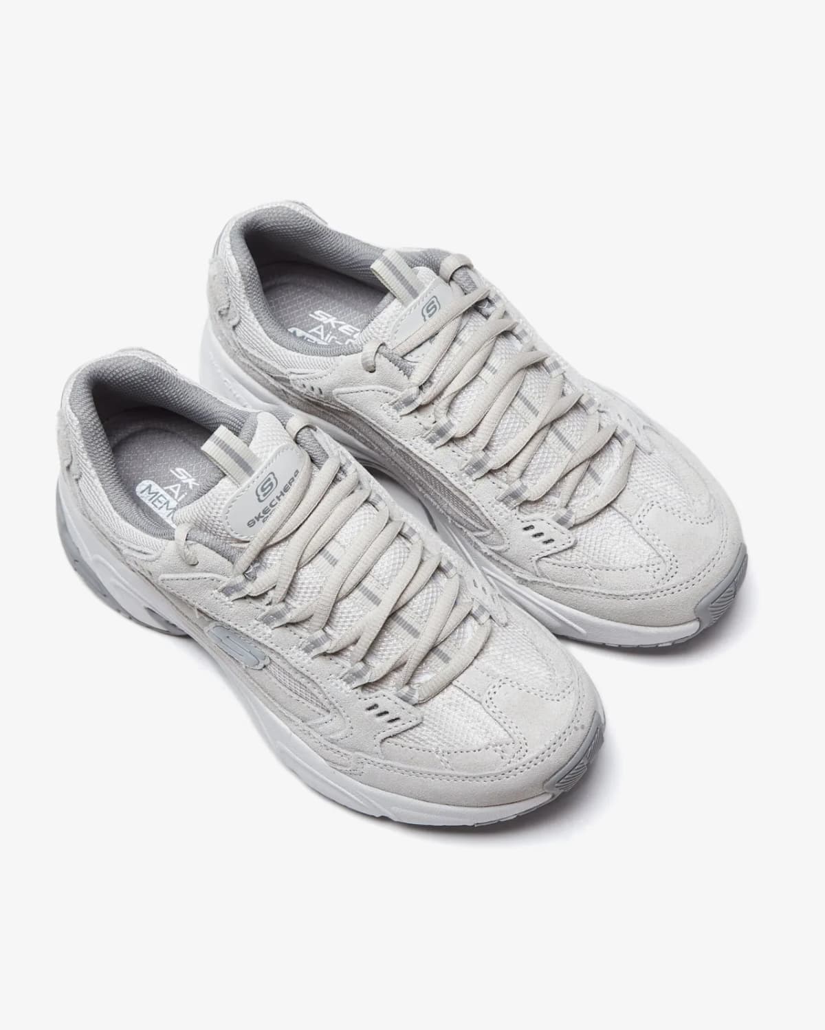 Skechers Stamina - Uplift Trail Kadın Gri Sneakers — Beyaz · 13451-GRY (7/9)