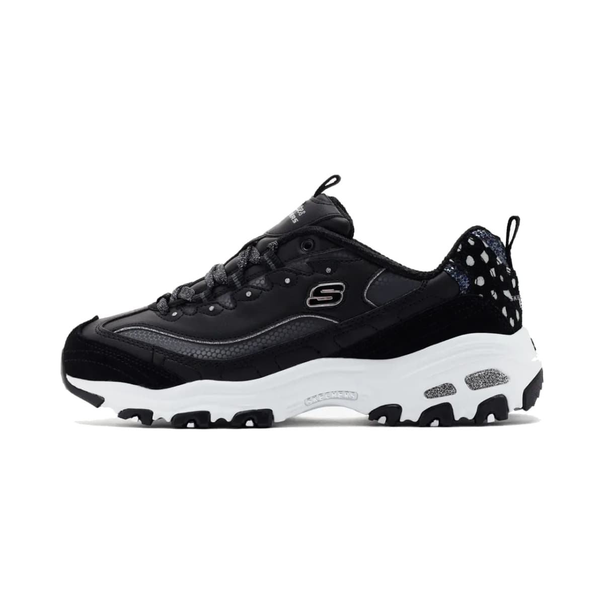 Skechers D'lites - Golden Chic Kadın Siyah Sneakers · 150235-BKW (2/11)