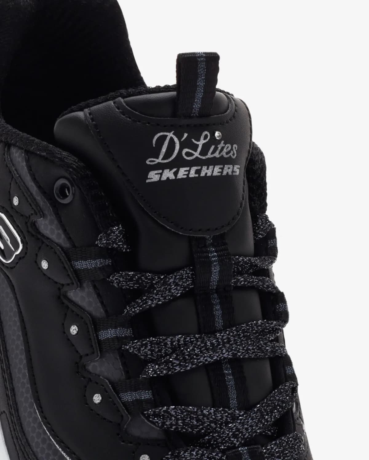 Skechers D'lites - Golden Chic Kadın Siyah Sneakers · 150235-BKW (11/11)