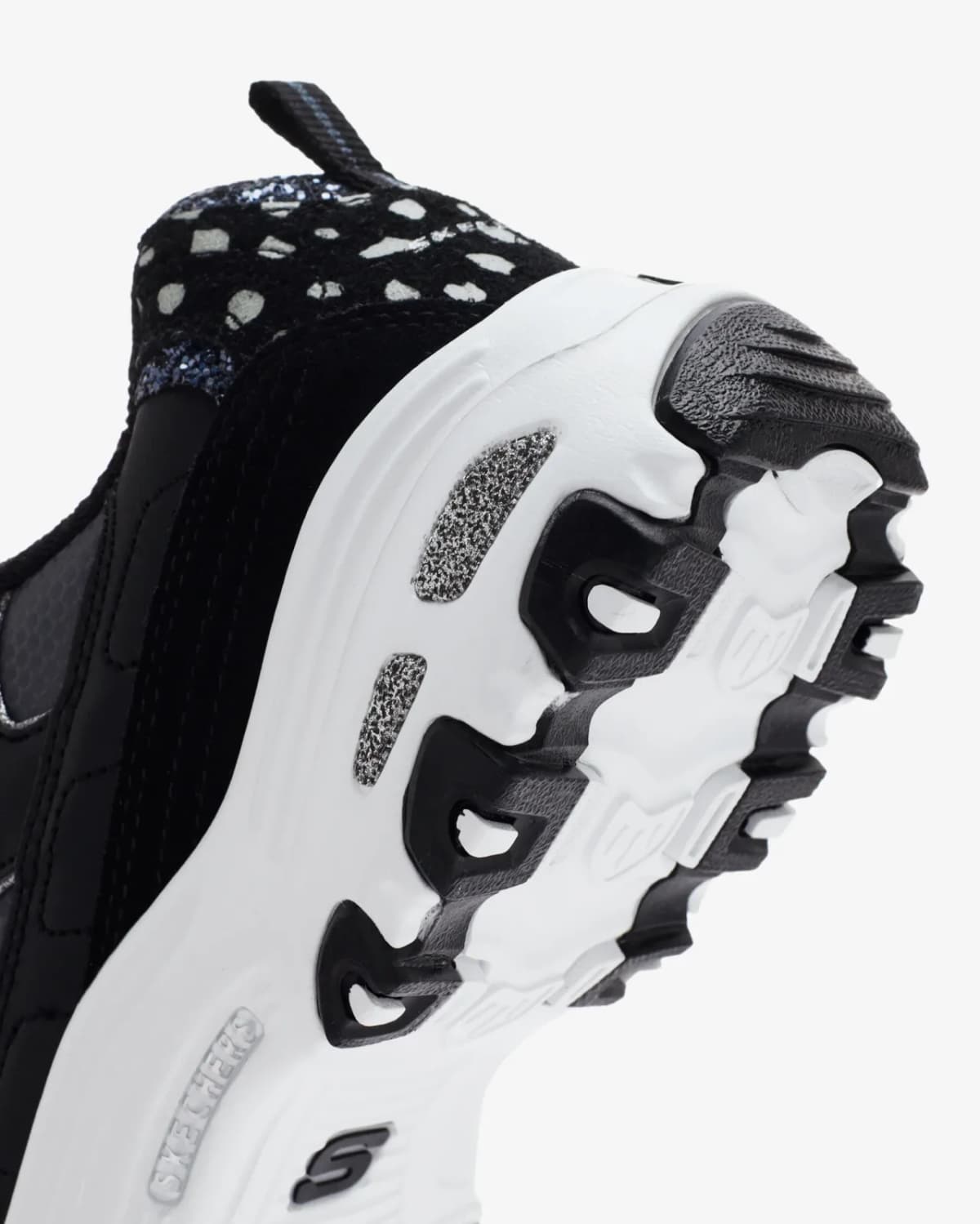 Skechers D'lites - Golden Chic Kadın Siyah Sneakers · 150235-BKW (7/11)
