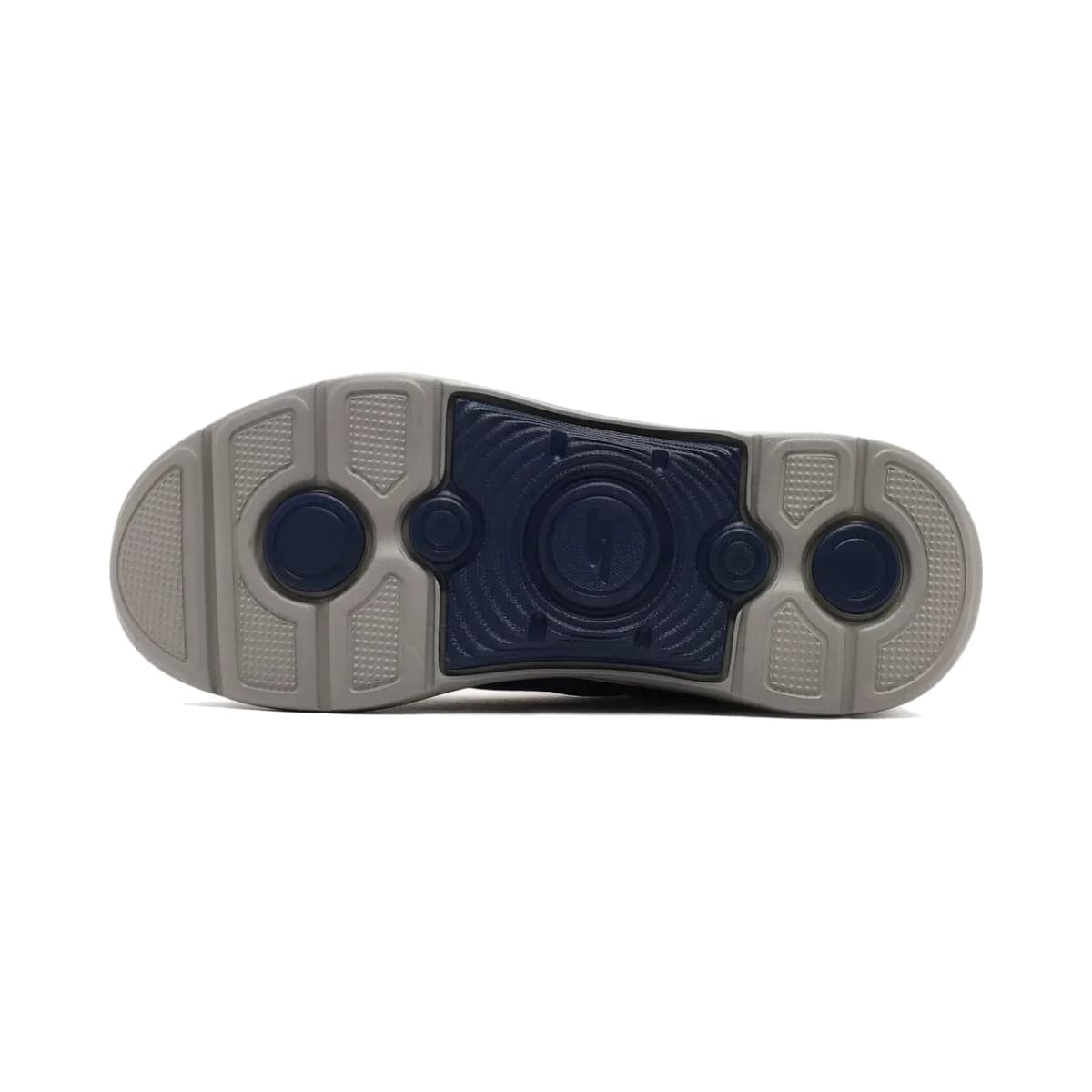 Skechers Go Walk Arch Fit 2.0 - Seared Erkek Lacivert Yürüyüş Ayakkabısı — Turuncu · 216650-NVOR (4/7)