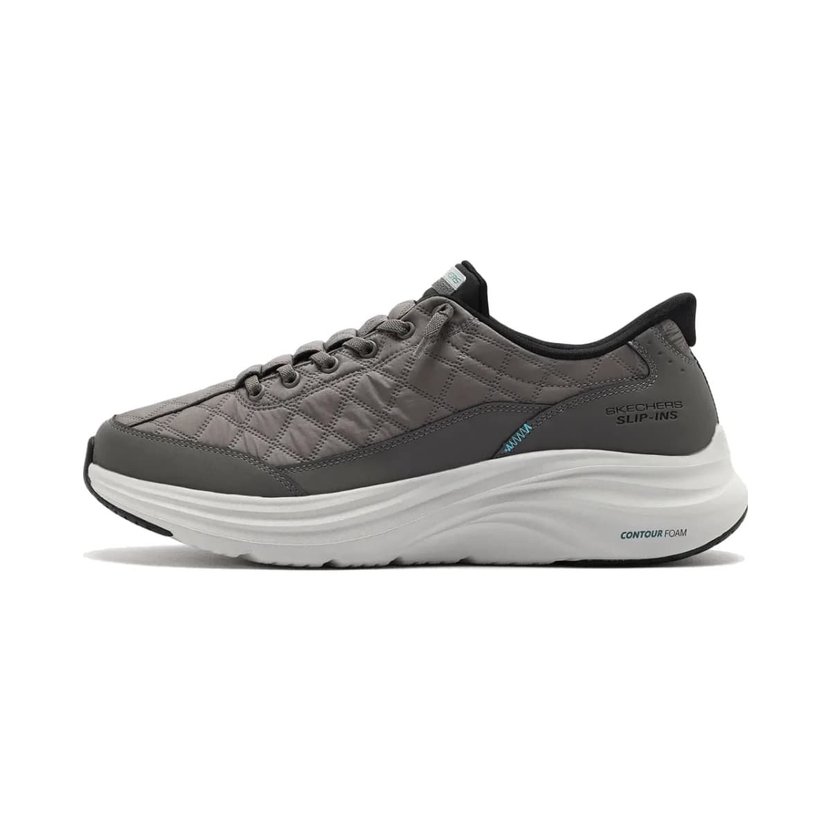 Skechers Contour Foam - Cozy Fit Erkek Gri Spor Ayakkabı · 232619-CCBK (2/8)