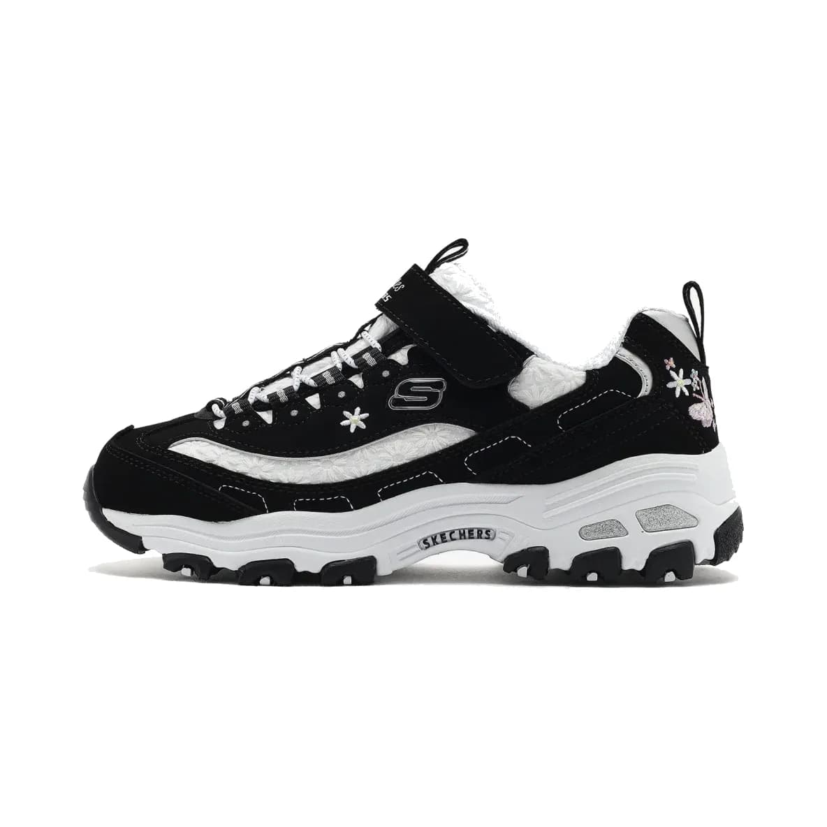 Skechers D'lites Büyük Kız Çocuk Siyah Sneakers · 302540L-BKW (2/7)