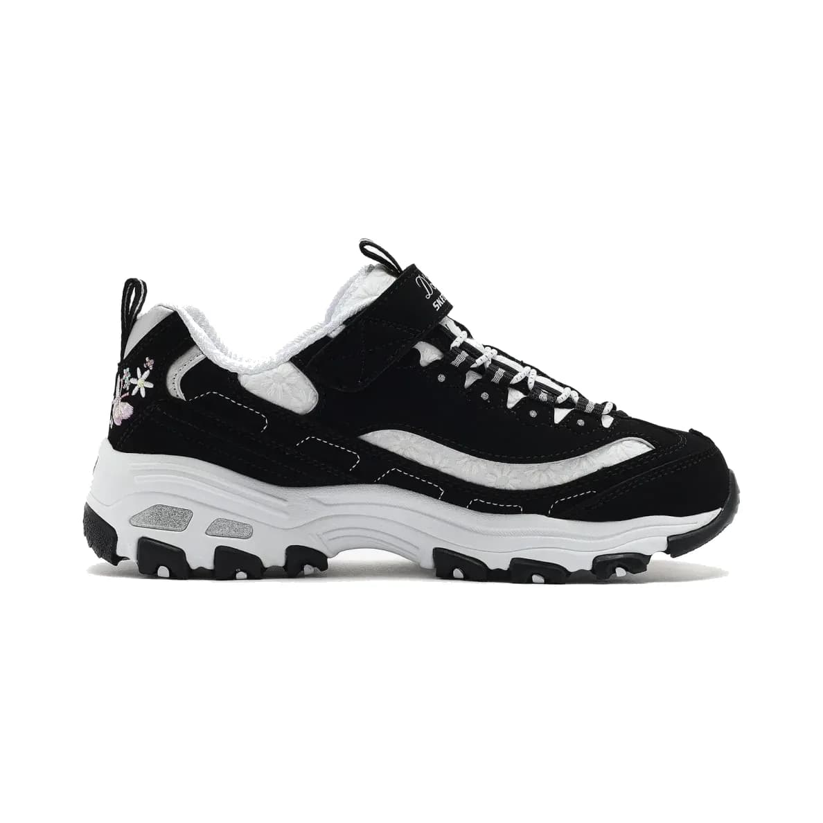 Skechers D'lites Büyük Kız Çocuk Siyah Sneakers · 302540L-BKW