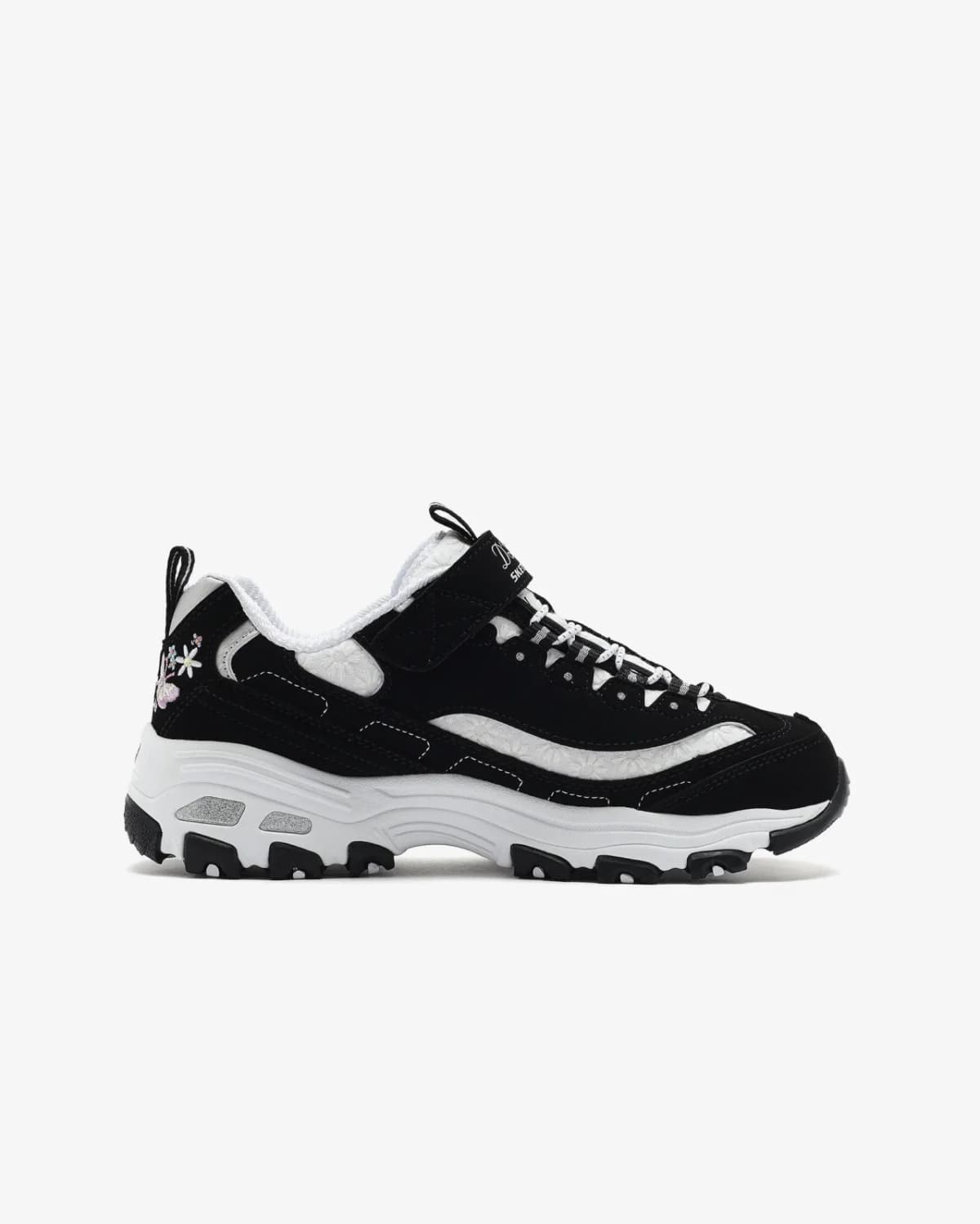 Skechers D'lites Büyük Kız Çocuk Siyah Sneakers